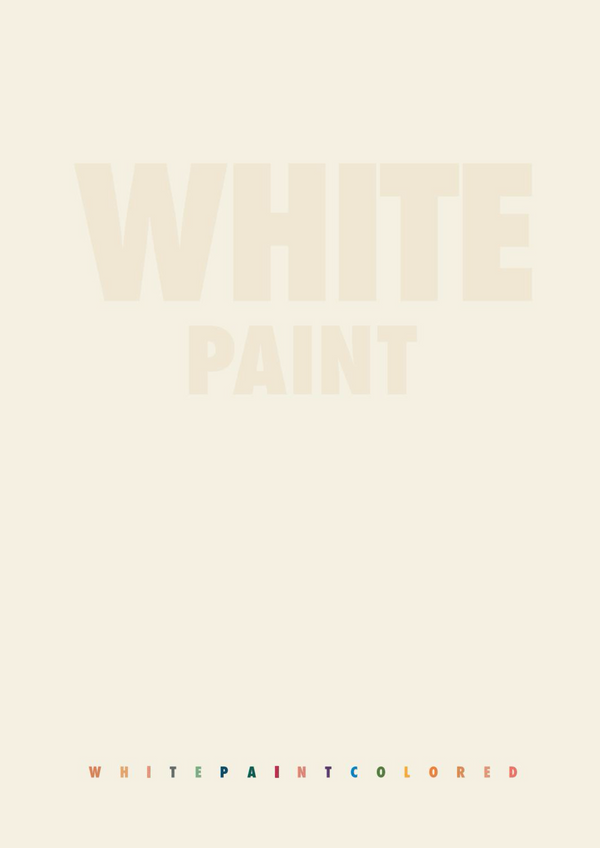 White Paint Brochure