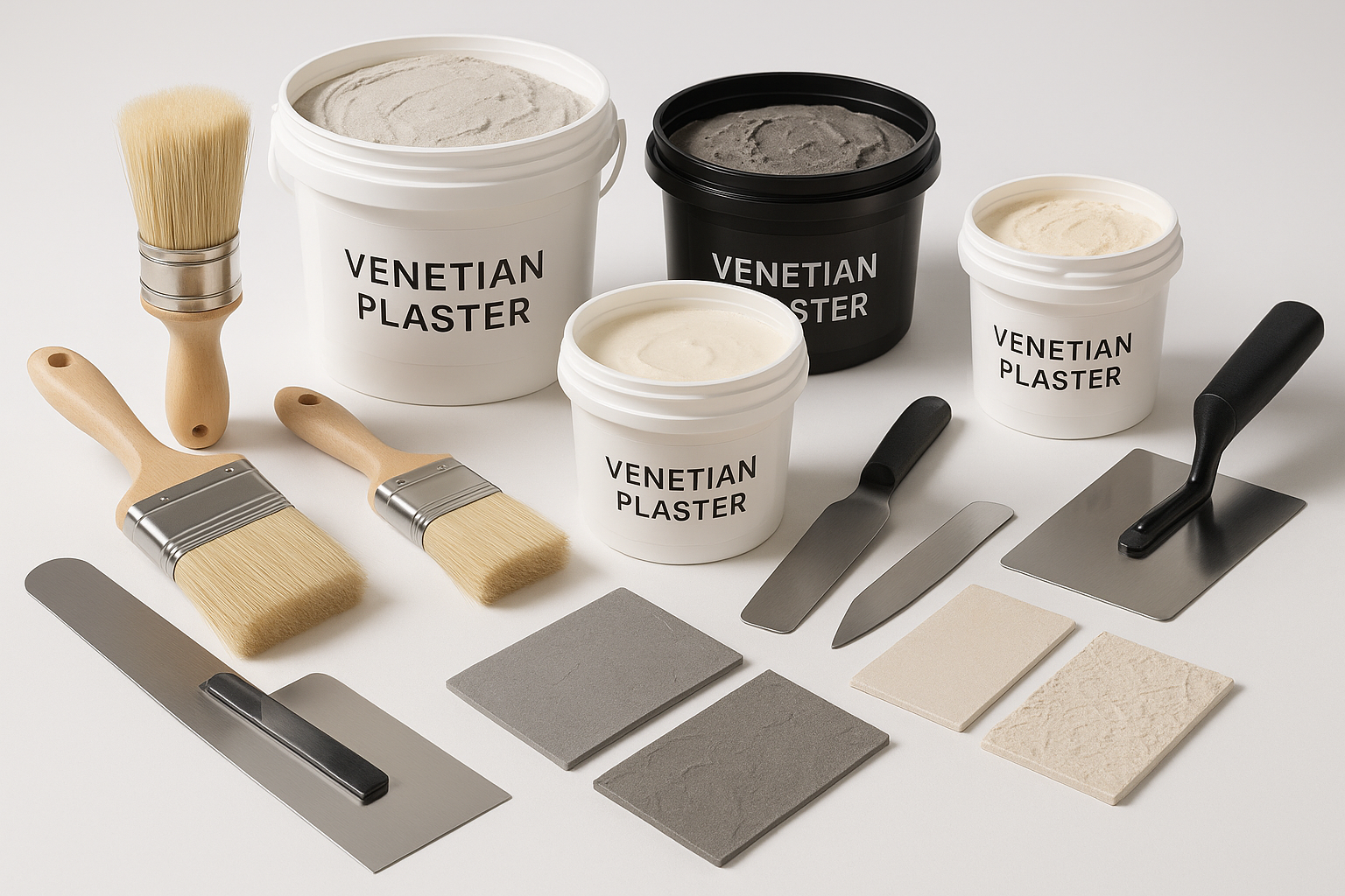 more products Venetian plaster, paint brushes trowels