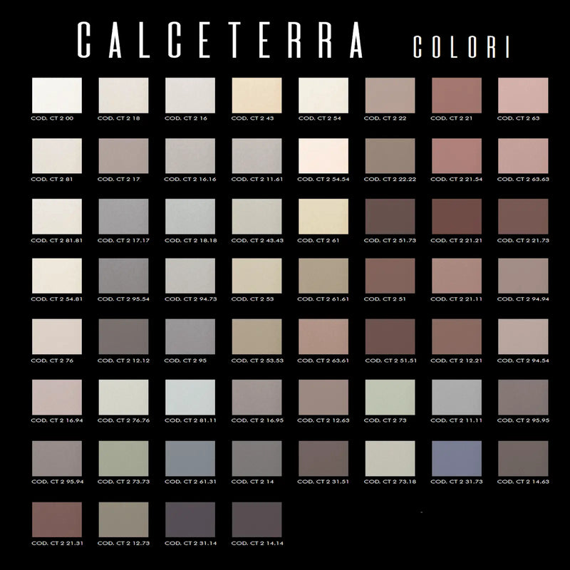 CalceTerra Natural Sands Colours - Stucco Veneziano UK