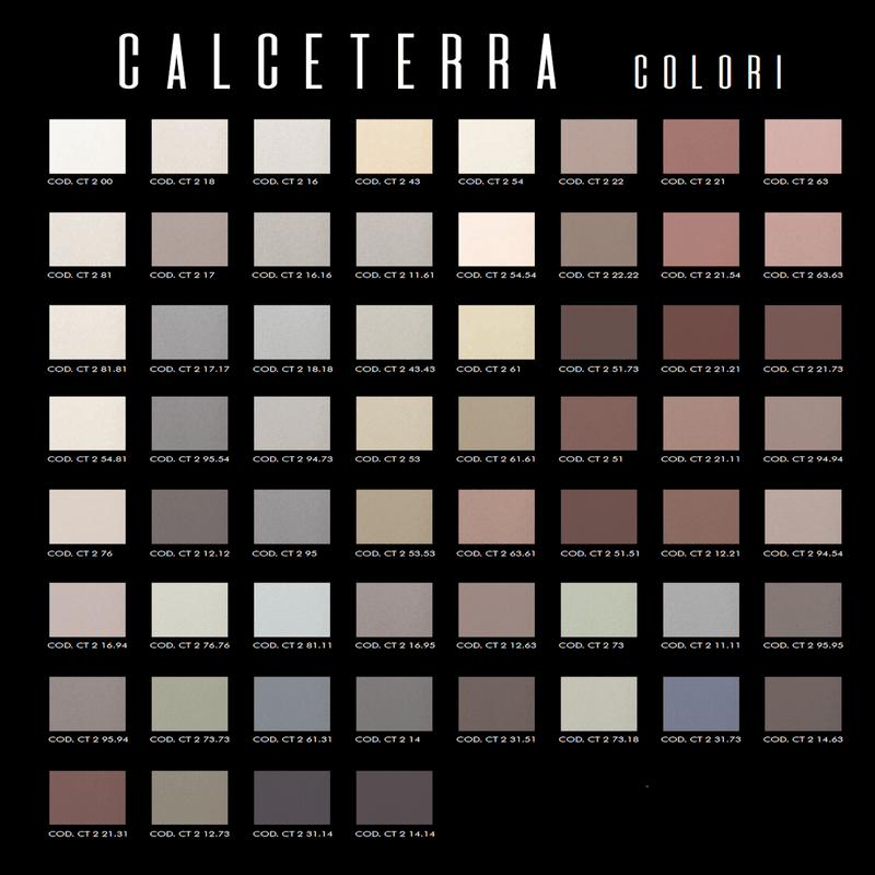 CalceTerra Natural Sands Colours - Stucco Veneziano UK
